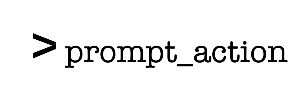 prompt_action_logo Prompt Action logo